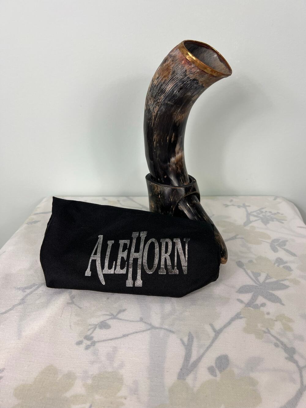 Ale Horn Drinking Set